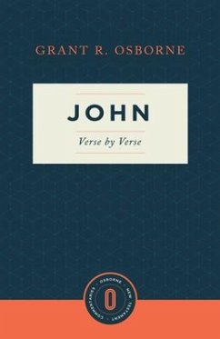 John Verse by Verse - Osborne, Grant R