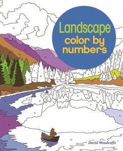 Landscape Color by Numbers - Woodroffe, David; Sanders, Martin