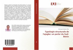 Typologie structurale de l'ajagbe: un parler du Sud-Bénin - Olou, Mahougbé Abraham