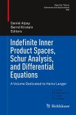 Indefinite Inner Product Spaces, Schur Analysis, and Differential Equations