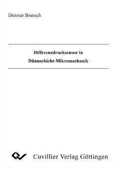Cover Differenzdrucksensor in Dünnschicht-Mikromechanik (eBook, PDF)