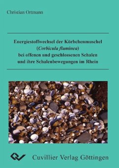 Cover Energiestoffwechsel der Körbchenmuscheln (Corbicula fluminea) bei offenen und geschlossenen Schalen und ihre Schalenbewegungen im Rhein (eBook, PDF)