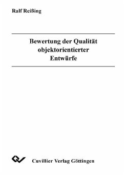 Cover Bewertung der Qualität objektorientierter Entwürfe (eBook, PDF)