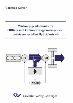 Wirkungsgradoptimiertes Offline- und Online-Energiemanagement bei einem seriellen Hybridantrieb (eBook, PDF)