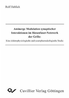 Cover Aminerge Modulation synaptischer Interaktionen im Riesenfaser-Netzwerk der Grille (eBook, PDF)