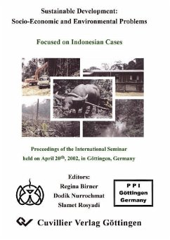 Cover Sustainable Development: Socio-Economic and Environmental Problems Focused on Indonesian Cases (eBook, PDF)