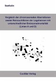 Vergleich der chromosomalen Aberrationen zweier Reinzuchtlinien der Legehennen mit unterschiedlicher Embryonalmortalität (Linie A und D) (eBook, PDF)