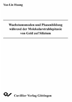 Cover Wachstumsmoden und Phasenbildung während der Molekularstrahlepitaxie von Gold auf Silizium (eBook, PDF)