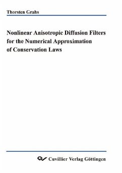 Cover Nonlinear anisotropic diffusion filters for the numerical approximation of conservation laws (eBook, PDF)