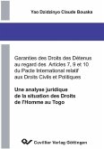 Une analyse juridique de la situation des Droits de l Homme au Togo (eBook, PDF)