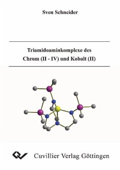 Cover Triamidoaminkomplexe des Chrom (II - IV) und Kobalt (II) (eBook, PDF)