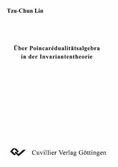Cover Über Poincarédualitätsalgebra in der Invariantentheorie (eBook, PDF)