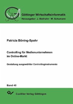Cover Controlling für Medienunternehmen im Online-Markt (eBook, PDF)