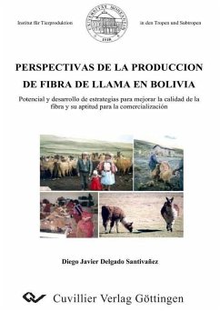 Cover Perspectivas de la produccione de fibra de llama en Bolivia (eBook, PDF)