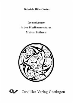 Cover lux und lumen in den Bibelkommentaren Meister Eckharts (eBook, PDF)