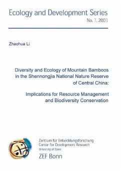 Cover Diversity and Ecology of Mountain Bamboos in the Shennongjia National Reserve of Central chiana (eBook, PDF)