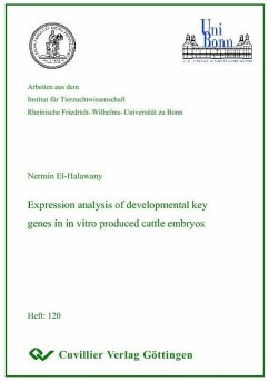 Cover Expression analysis of developmental key genes in in vitro produced cattle embryos (eBook, PDF)