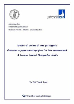 Modes of action of non-pathogenic Fusarium oxysporum endophytes for bio-ehancement of banana toward Radopholus similis (eBook, PDF)