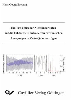 Einfluss optischer Nichtlinearitäten auf die kohärente Kontrolle von exzitonischen Anregungen in ZnSe-Quantentrögen (eBook, PDF)