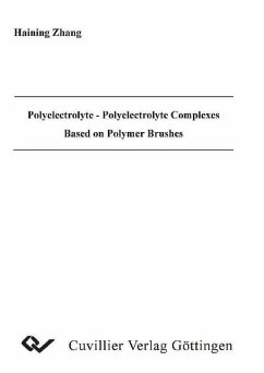 Polyelectrolyte - Polyelectrolyte Complexes Based on Polymer Brushes (eBook, PDF)