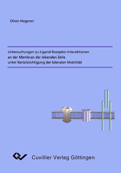 Untersuchungen zu Ligand-Rezeptor-Interaktionen an der Membran der lebenden Zelle unter Berücksichtigung der lateralen Mobilität (eBook, PDF)