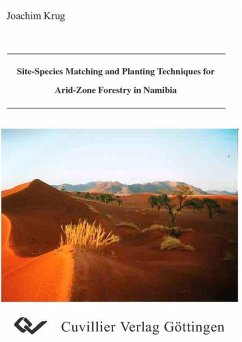 Cover Site species matching and planting techniques for arid-zone forestry in Namibia (eBook, PDF)