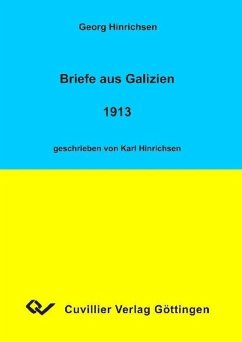 Cover Briefe aus Galizien 1913 (eBook, PDF)