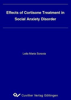 Cover Effects of Cortisone Treatment in Social Anxiety Disorder (eBook, PDF)