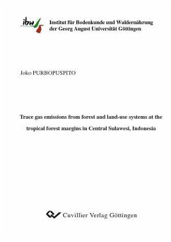 Cover Trace gas emissions from forest and land-use systems at the tropical forest margins in Central Sulawesi, Indonesia (eBook, PDF)