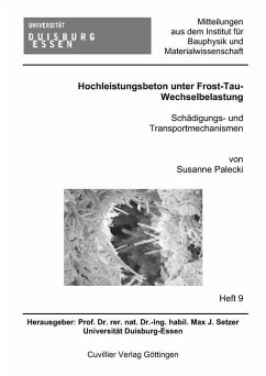 Cover Hochleistungsbeton unter Frost-Tau-Wechselbelastung (eBook, PDF)