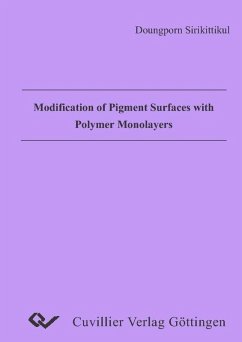 Modification of Pigment Surfaces with Polymer Monolayers (eBook, PDF)