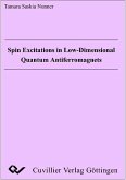 Spin Excitations in Low-Dimensional Quantum Antiferromagnets (eBook, PDF)