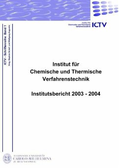Cover Institut für Chemische und Thermische Verfahrenstechnik (eBook, PDF)