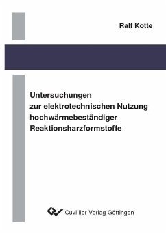 Cover Untersuchungen zur elektrotechnischen Nutzung hochwärmebeständiger Reaktionsharzformstoffe (eBook, PDF)