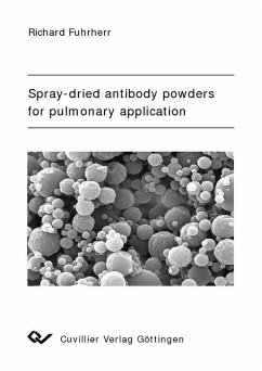 Cover Spray-dried antibody powders for pulmonary application (eBook, PDF)