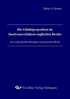 Die Gläubigerposition im Insolvenzverfahren englischen Rechts (eBook, PDF)