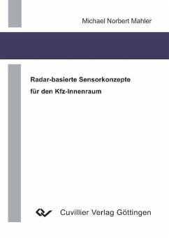 Radar-basiert Sensorkonzepte für den Kfz-Innenraum (eBook, PDF)