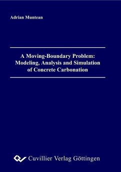 Cover A Moving-Boundary Problem: Modeling, Analysis and Simulation of Concrete Carbonation (eBook, PDF)
