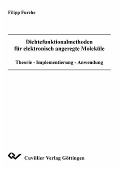 Dichtefunktionalmethoden für elektronisch angeregte Moleküle : Theorie - Implementierung - Anwendung (eBook, PDF)