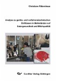 Analyse zu geräte- und verfahrenstechnischen Einflüssen in Melkständen auf Eutergesundheit und Milchqualität (eBook, PDF)