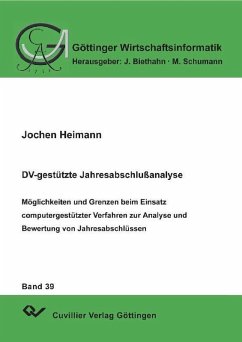 DV-gestützte Jahresabschlußanalyse (eBook, PDF)