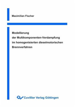 Cover Modellierung der Multikomponenten-Verdampfung im homogenisierten dieselmotorischen Brennverfahren (eBook, PDF)