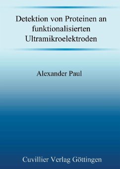 Cover Detektion von Proteinen an funktionalisierten Ultramikroelektroden (eBook, PDF)