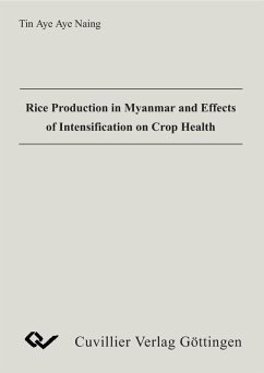 Rice Production in Myanmar and Effects of Intensification on Crop Health (eBook, PDF)