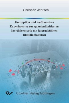 Cover Konzeption und Aufbau eines Experimentes zur quantenlimitierten Inertialsensorik mit lasergekühlten Rubidiumatomen (eBook, PDF)
