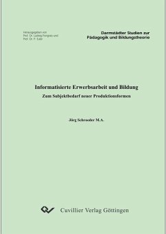 Cover Informatisierte Erwerbsarbeit und Bildung (eBook, PDF)