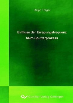Cover Einfluss der Erregungsfrequenz beim Sputterprozess (eBook, PDF)