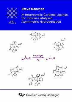 Cover N-Heterocyclic Carbene Ligands for Iridium-Catalysed Asymmetric Hydrogenation (eBook, PDF)