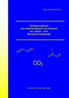 Cover Telomerisation von Kohlendioxid mit Dienen im Labor- und Miniplantmaßstab (eBook, PDF)