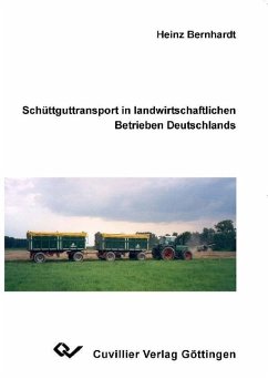 Cover Schüttguttransport in landwirtschaftlichen Betrieben Deutschlands (eBook, PDF)